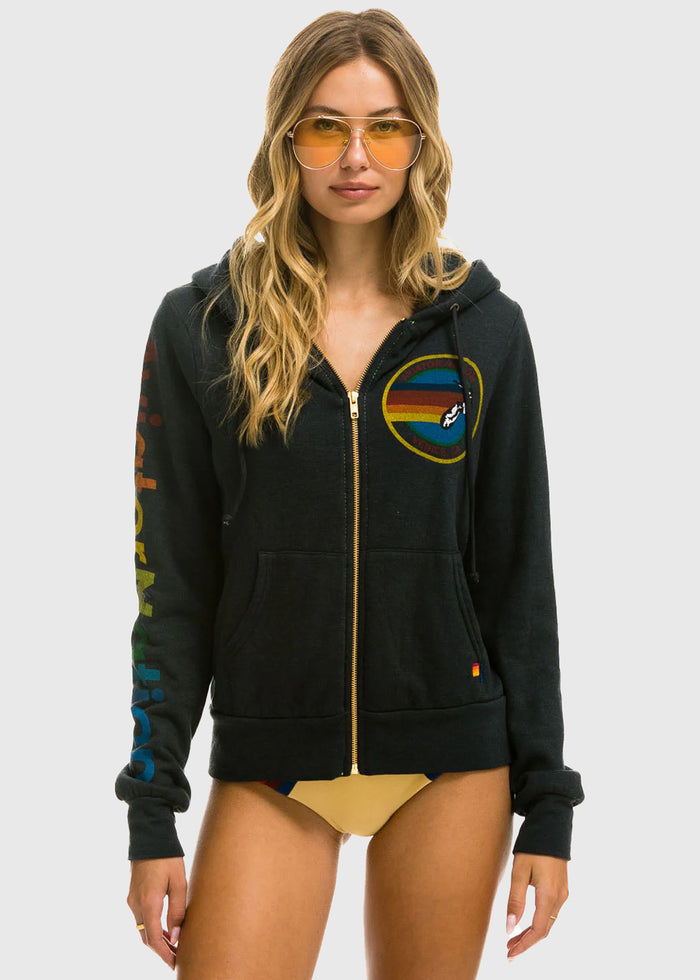 Aviator Nation Sudadera con cremallera VTN-HDPANZ