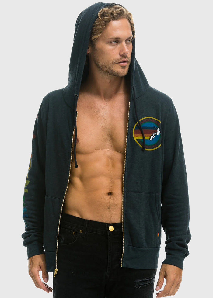 Aviator Nation Sudadera con cremallera VTN-HDPANZ