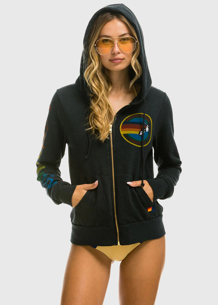 Aviator Nation Sudadera con cremallera VTN-HDPANZ