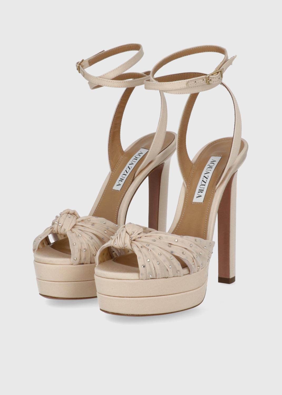 Aquazzura Sandalias de Plataforma QZR-SLKISAPL