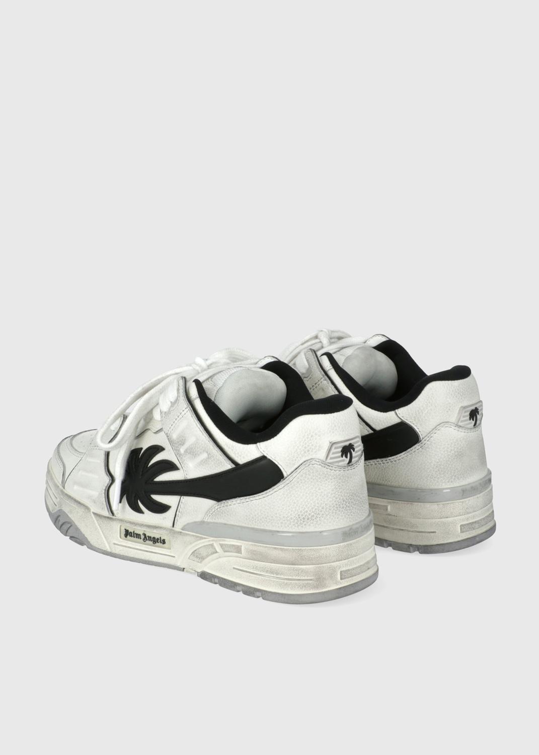 【関税＆送料込み】Palm Angels Venice Worn Out Sneakers VENICE WORN OUT SNEAKERS WHITE - CORAL R in WHITE - CORAL