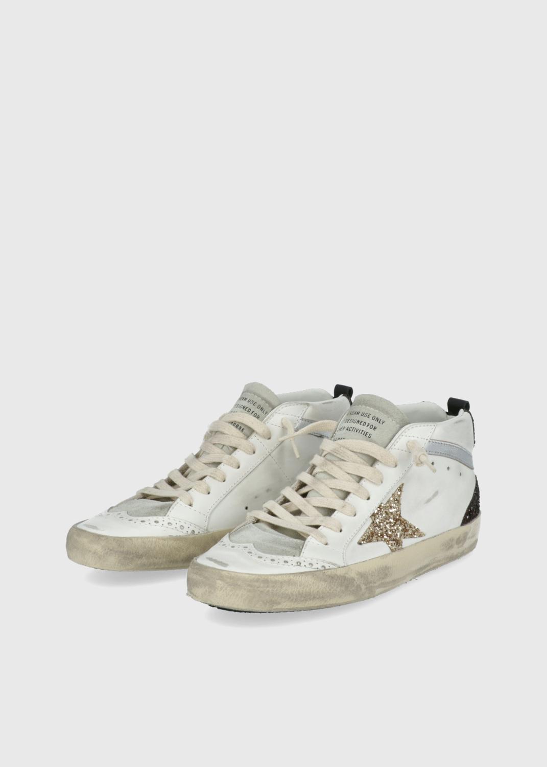 Golden Goose tenis Mid-Star para mujer GLG-ZDMIDSTA