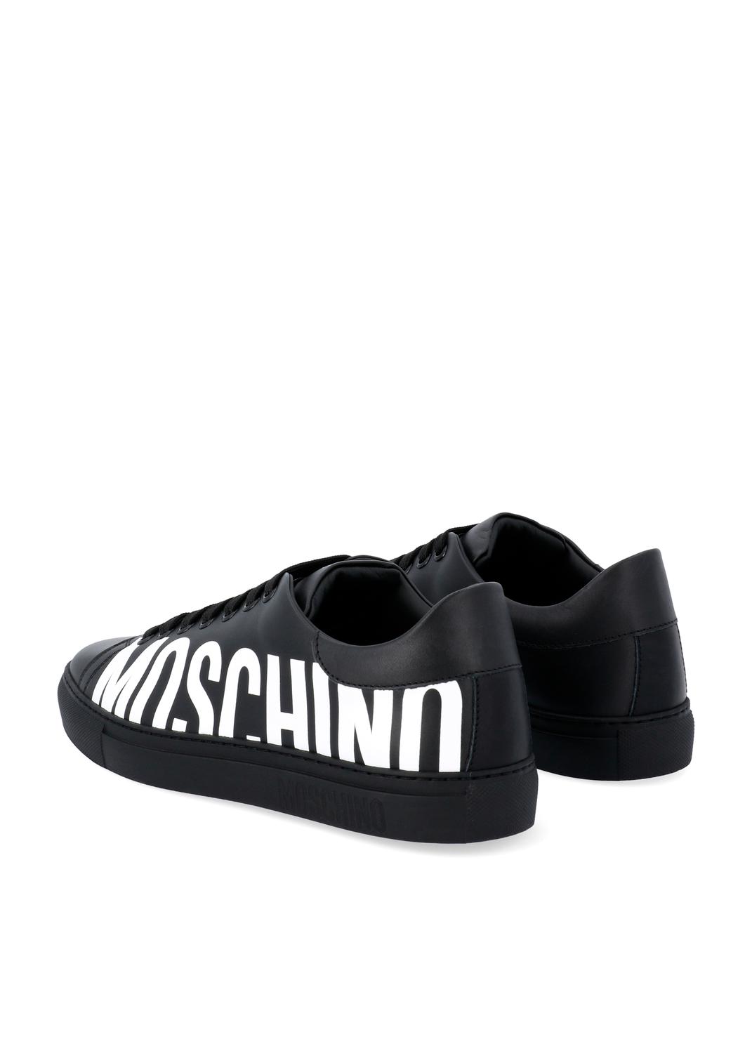 Moschino tenis bajos con logo para hombre MSC-MB15012