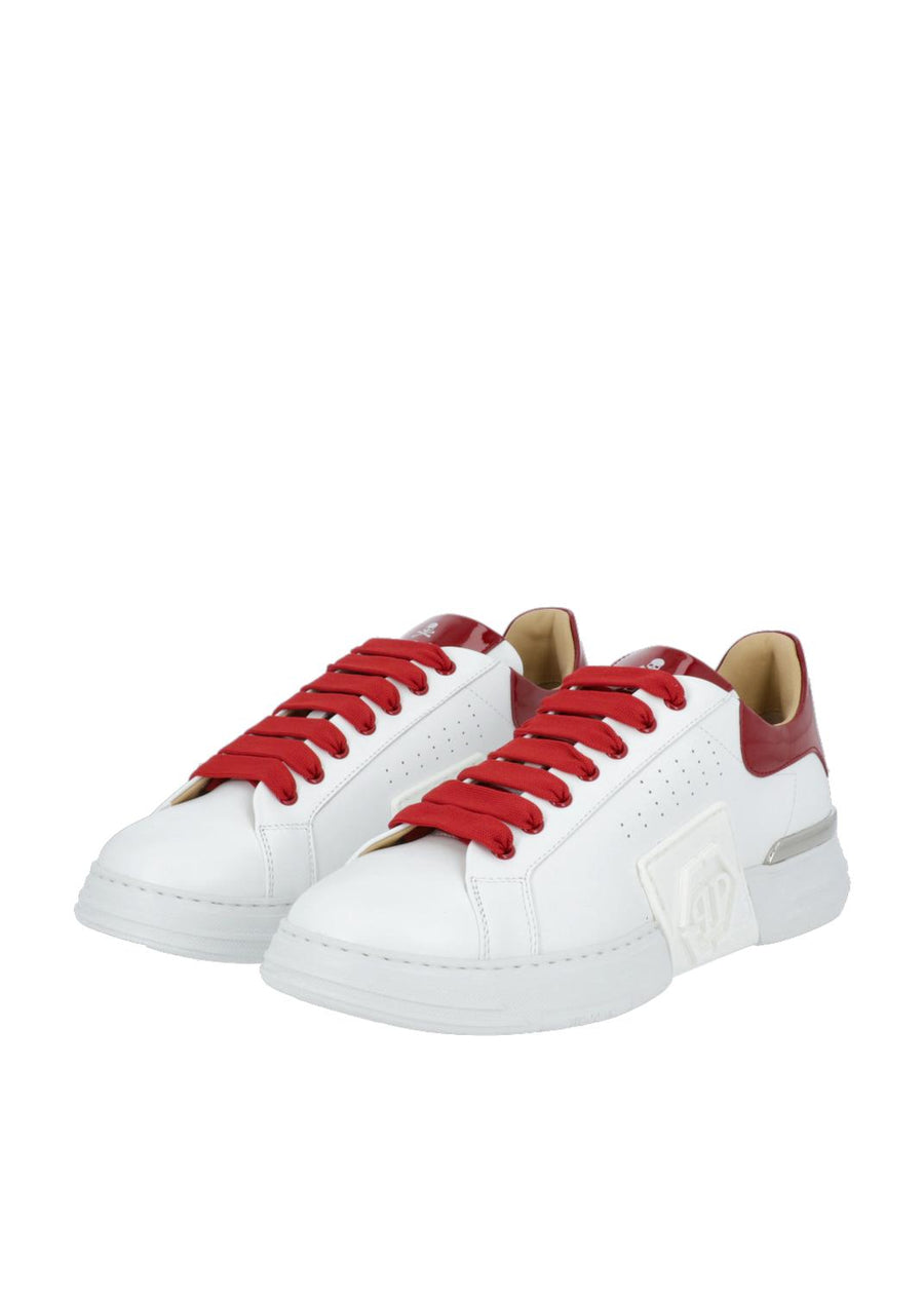 Philipp Plein tenis bajos para hombre Hexagon PLP-CUSC0474