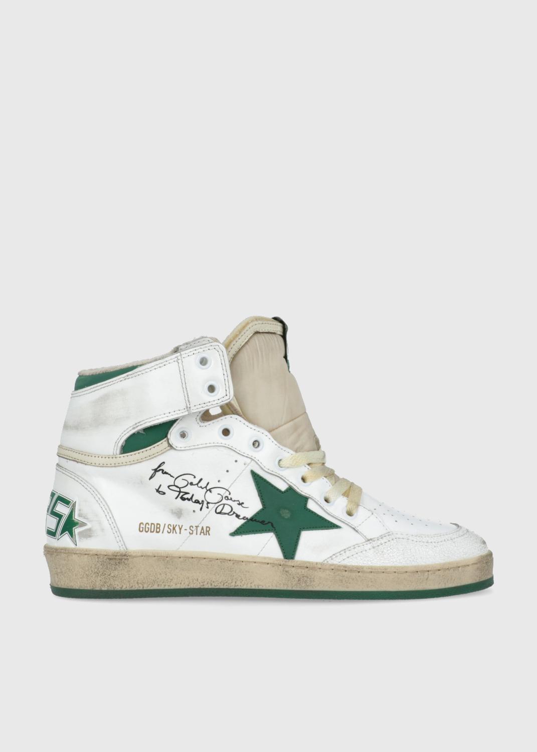 Golden Goose tenis Sky-Star para hombre GLG-ZCSKYSTA