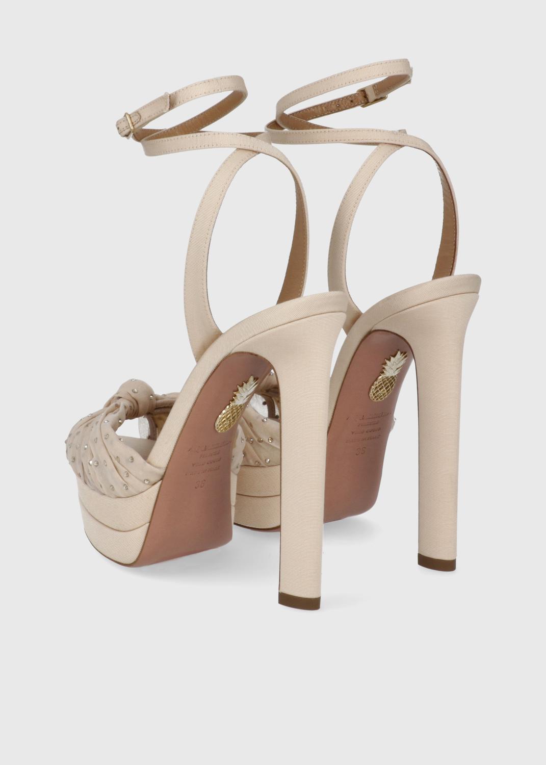 Aquazzura Sandalias de Plataforma QZR-SLKISAPL