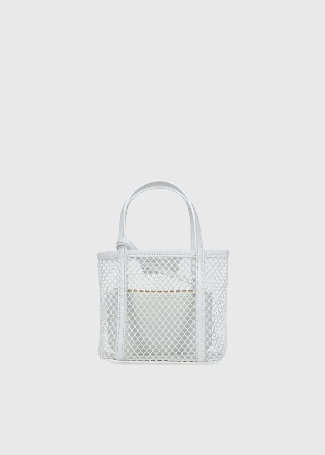 Aquazzura Bolso Mesh Mini Tote QZR-MESHMITO