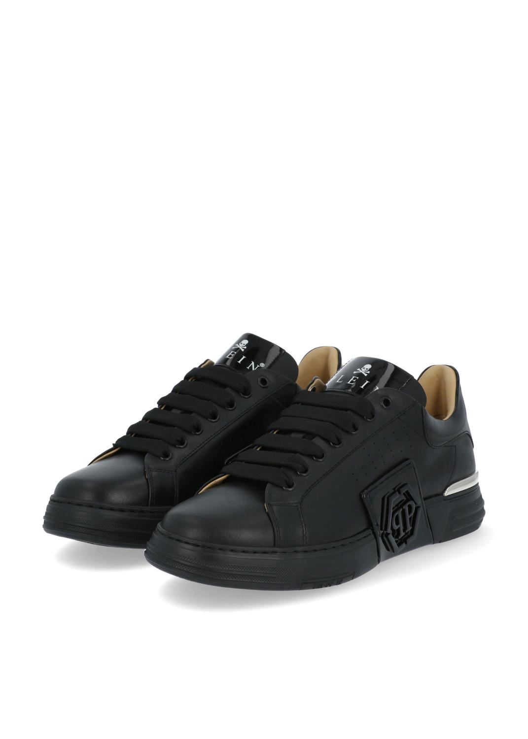 Philipp Plein tenis bajos para hombre Hexagon PLP-CUSC0474