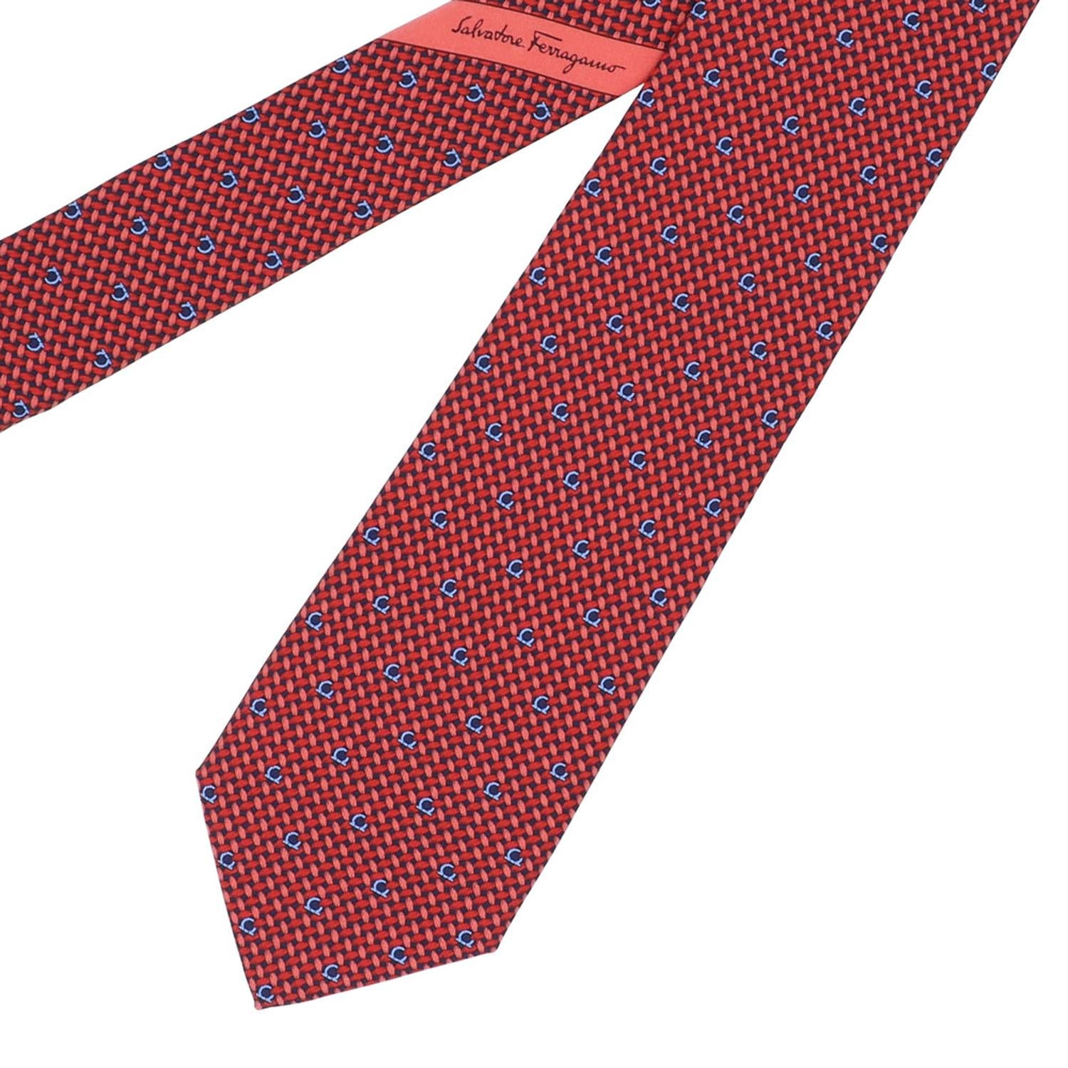 Salvatore Ferragamo corbata de seda estampada FRG-350263
