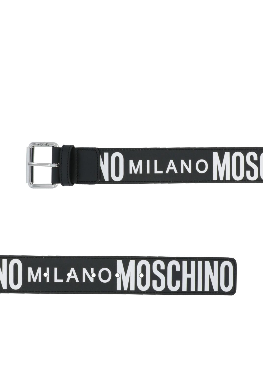 Moschino cinturón con logo estampado MSC-A8022